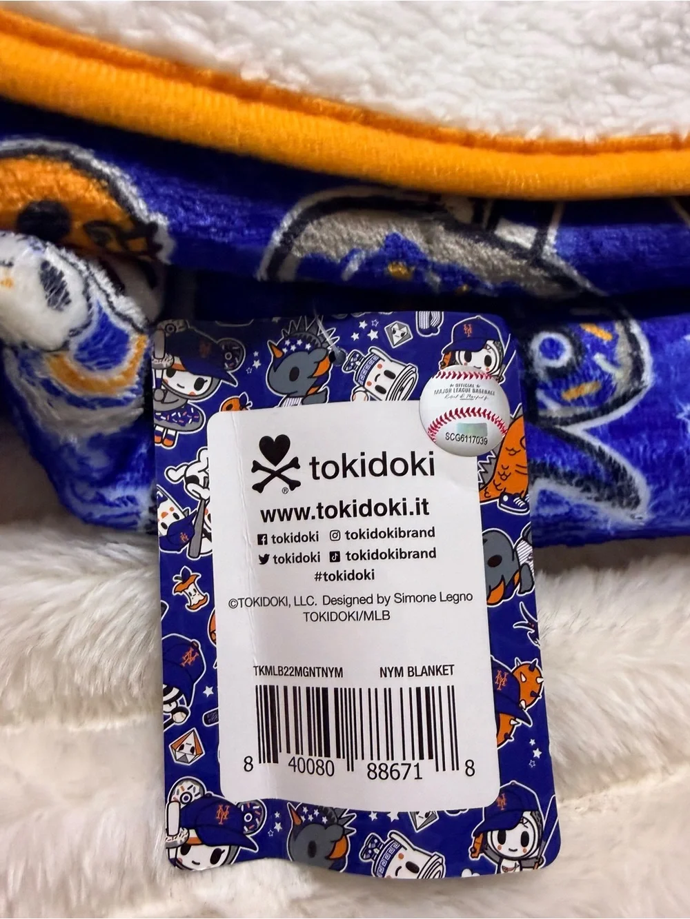 New tokidoki New York Mets 60